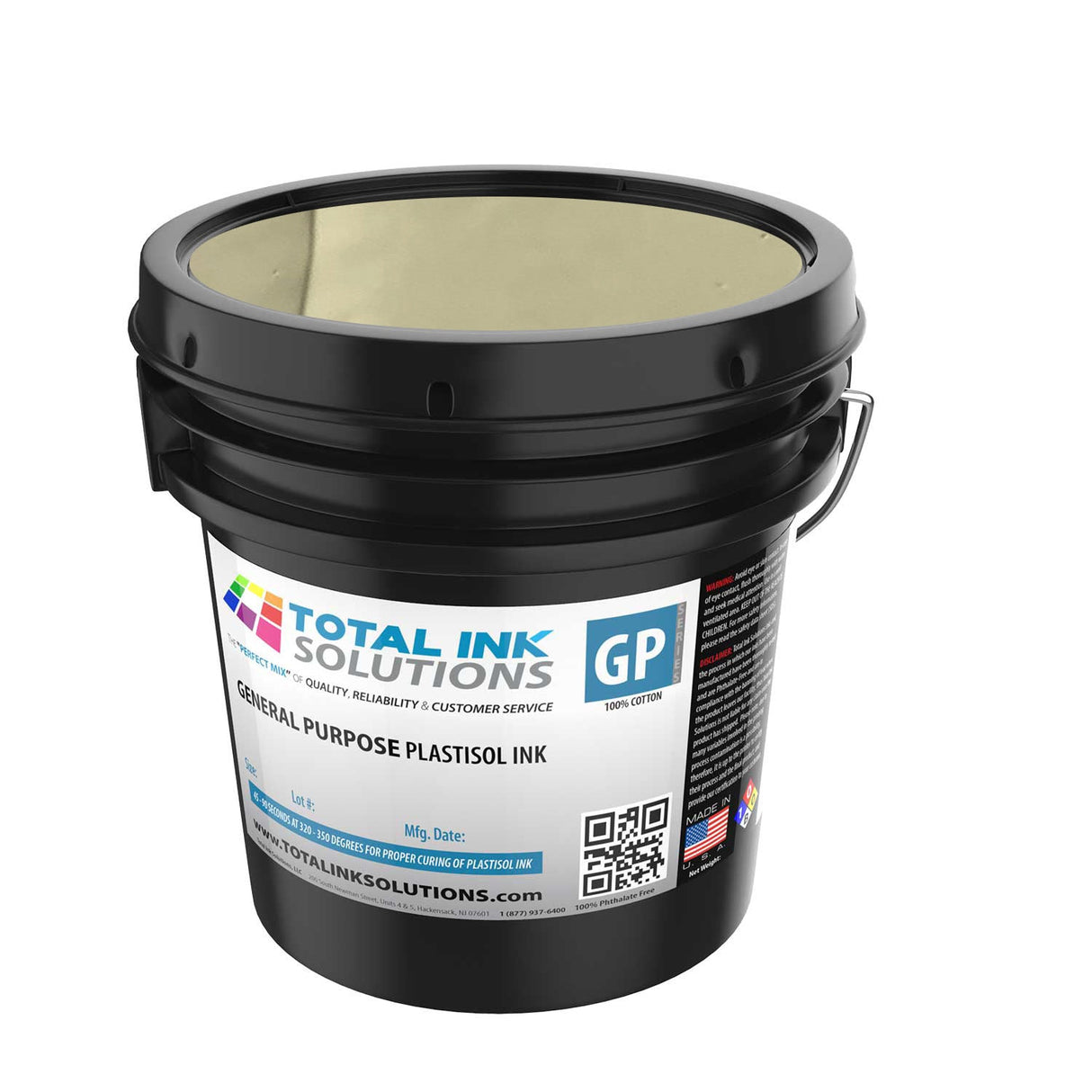 General Purpose Plastisol Ink Colors – Gallon - 100% Cotton