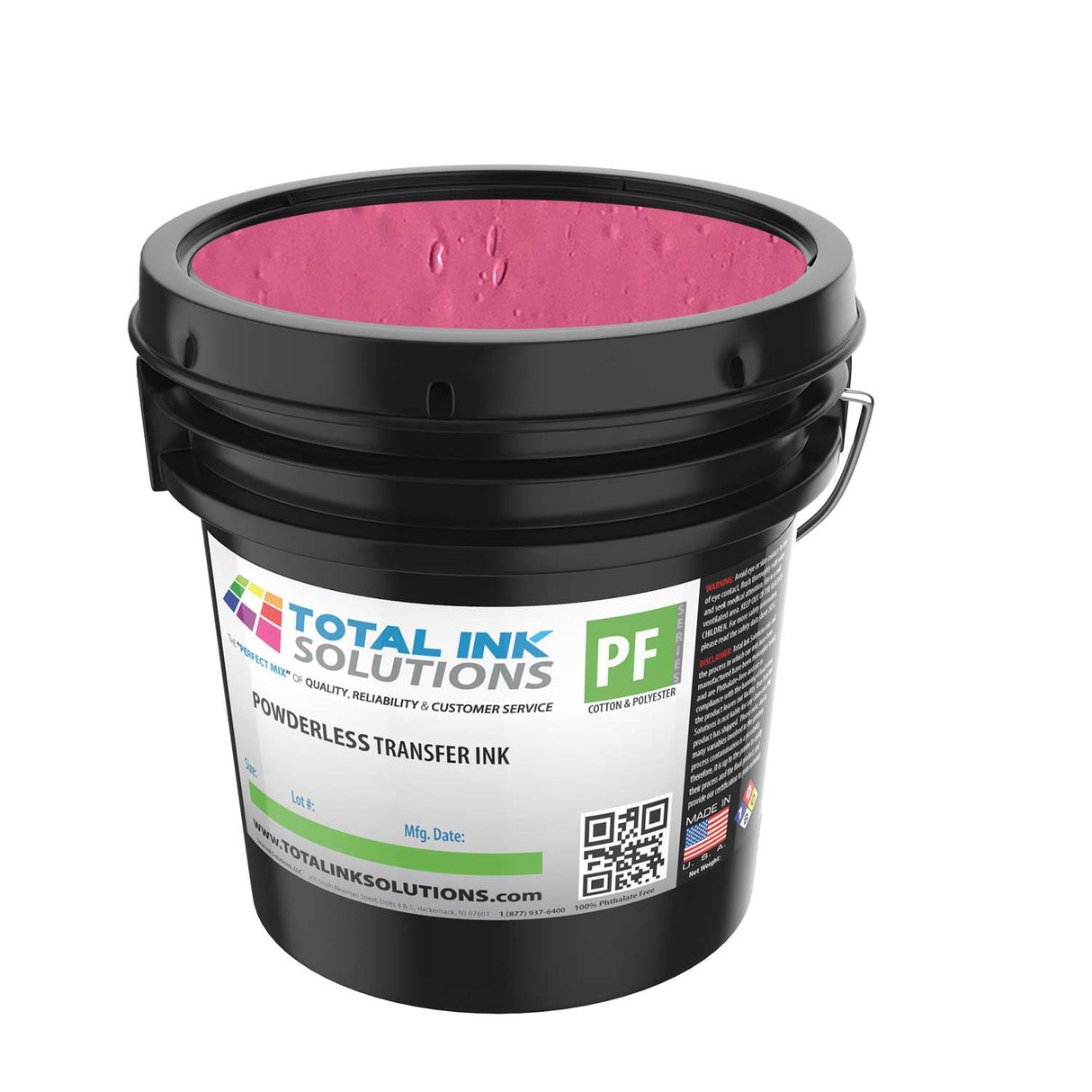 Powderless Plastisol Transfer Ink – Quart – Transfers on Cotton, Polyester