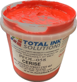 Fluorescent Puff Plastisol Ink – Cerise Day Glow – Bold 3D Ink for Cotton & Polyester