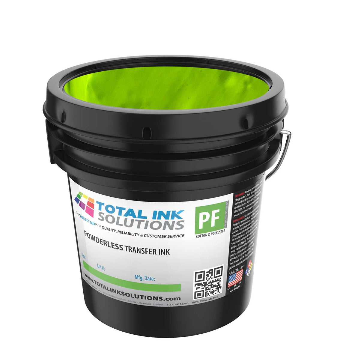 Powderless Plastisol Transfer Ink – Quart – Transfers on Cotton, Polyester