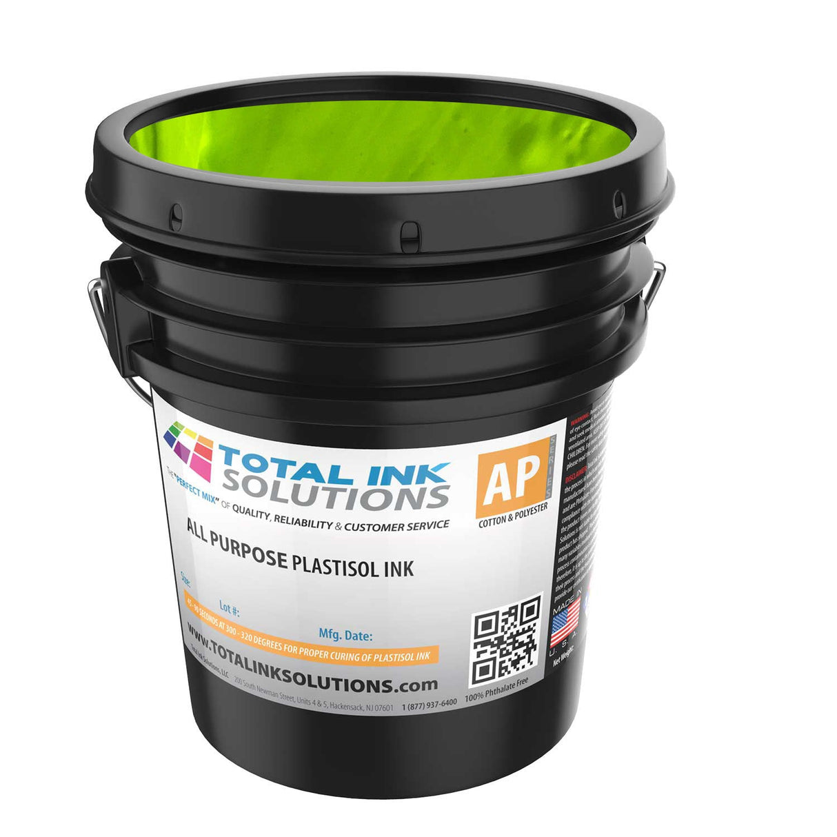 All Purpose Bleed Resistant Plastisol Ink – Pint – For Cotton & Poly Blends