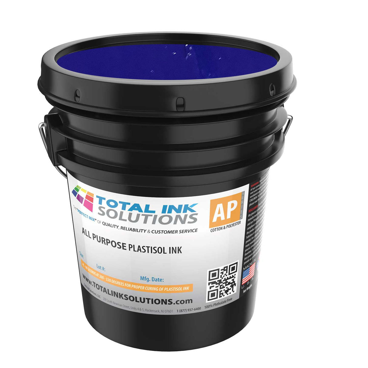 All Purpose Bleed Resistant Plastisol Ink – Pint – For Cotton & Poly Blends