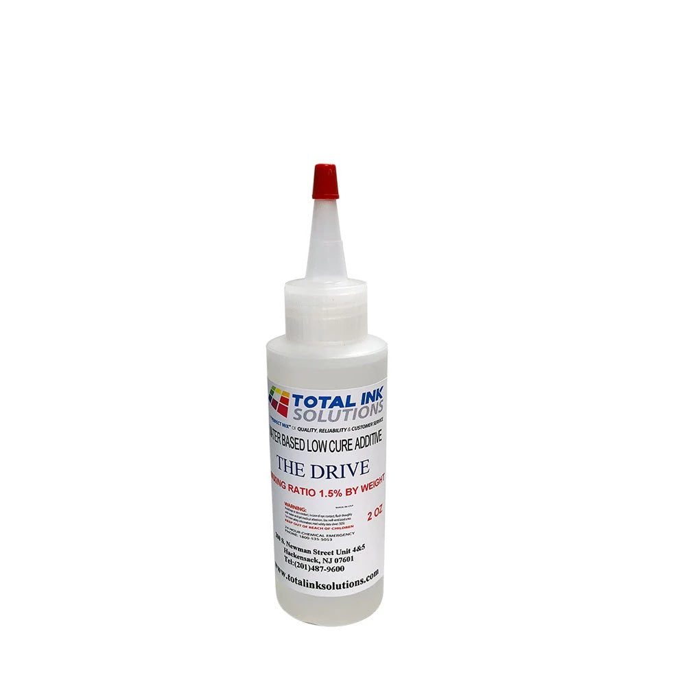 OPTI – Drive Water-Based Low Cure Additive – Reduce Curing Temperatures for Heat-Sensitive Fabrics