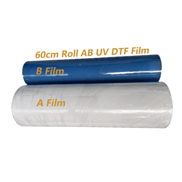 UV DTF 15" Transfer Film – 15" x 326 ft Roll – A/B Lamination