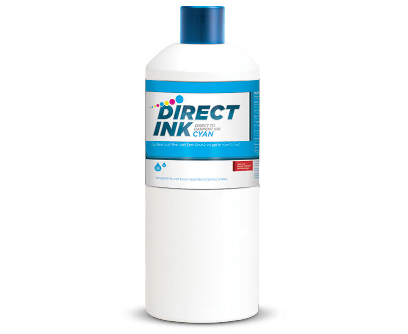 DTG blue ink