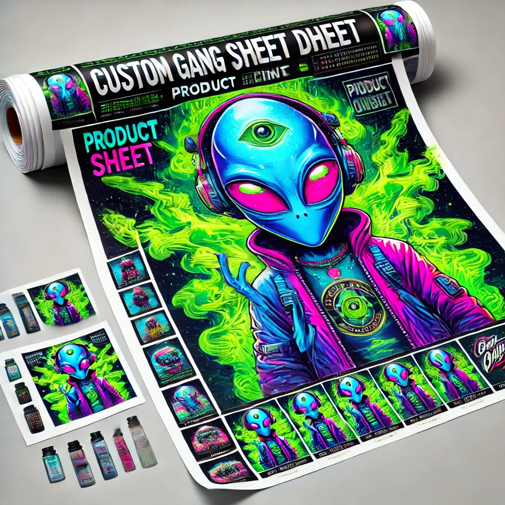 UV DTF 3D Gang Sheet Builder