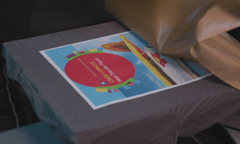 Neenah® Laser 1 Opaque 8.5" x 11"  High-Quality Inkjet Heat Transfer Paper for Dark Garments