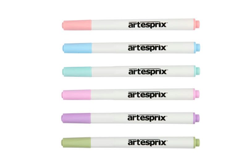 Pastel Sublimation Markers – 6 Count