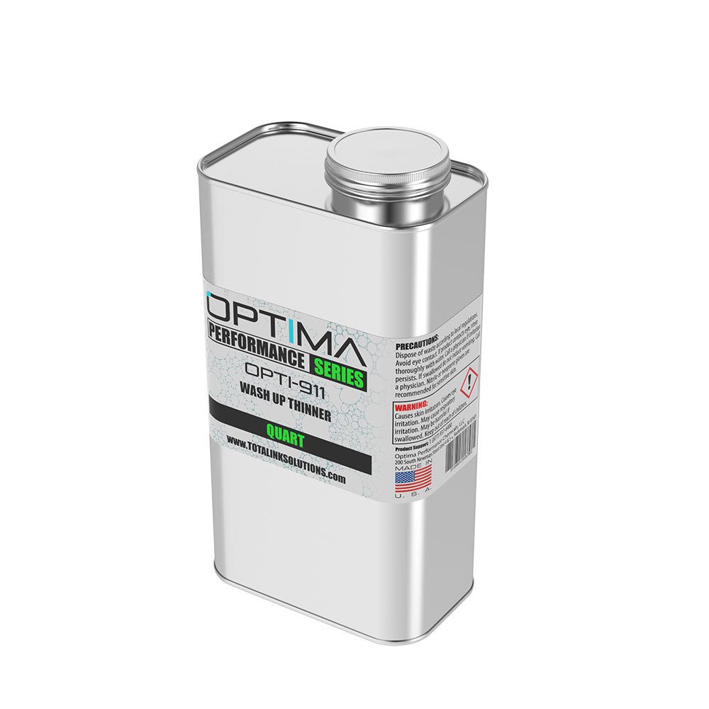 OPTI - 911 Wash-Up Thinner – Precision Cleaning & Superior Ink Performance! 40000 Series