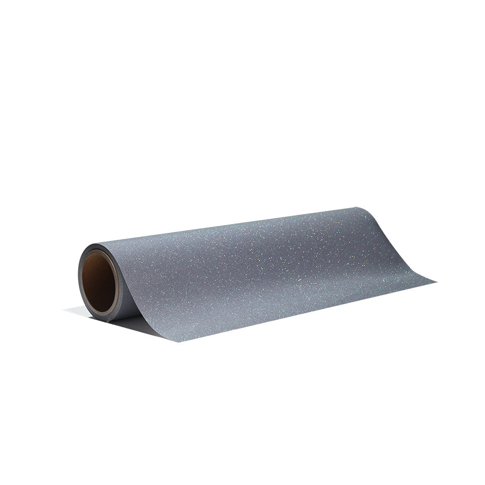 Quickweed™ Rainbow Glitter Heat Transfer Vinyl – 12" X 1 YD