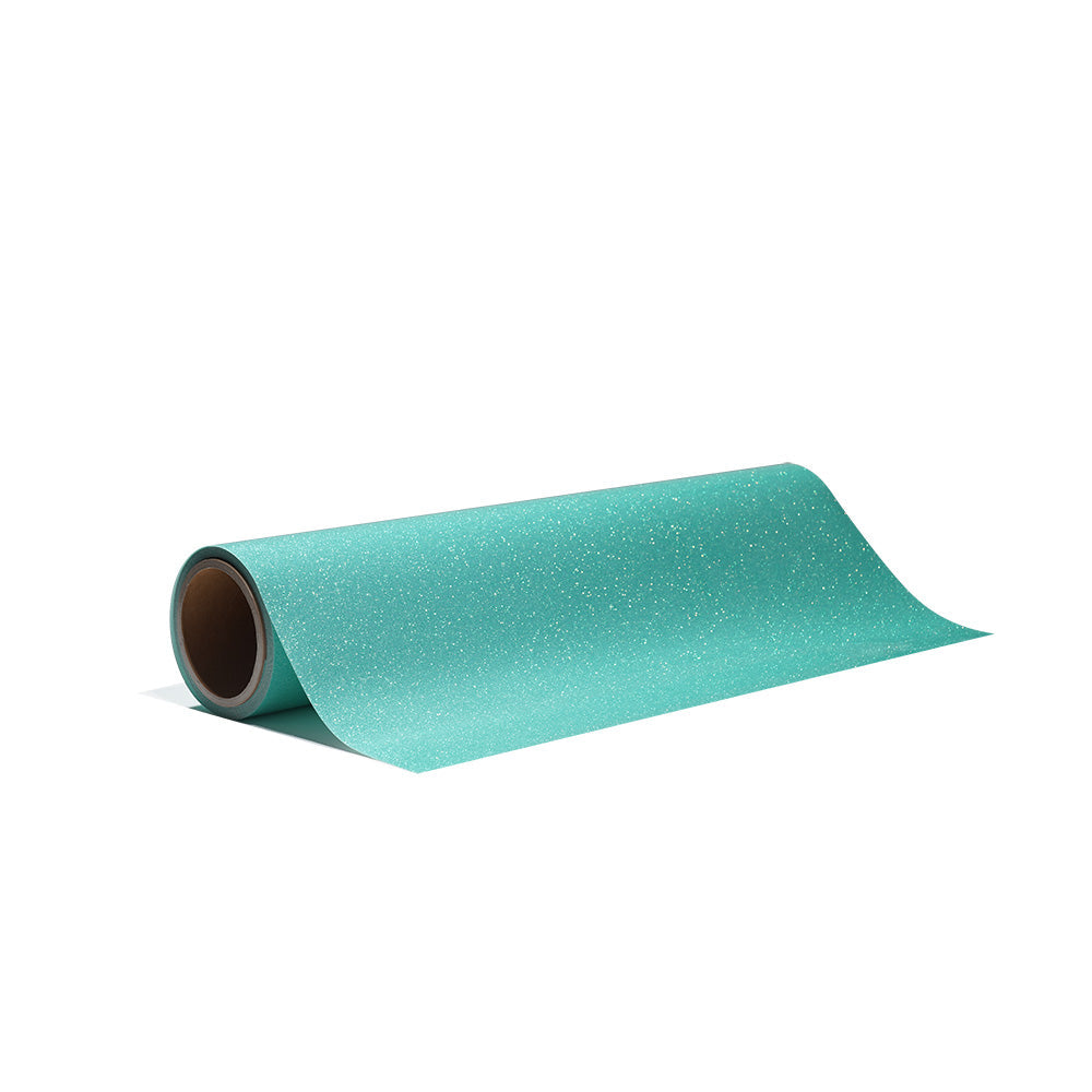 Quickweed™ Rainbow Glitter Heat Transfer Vinyl – 12" X 1 YD