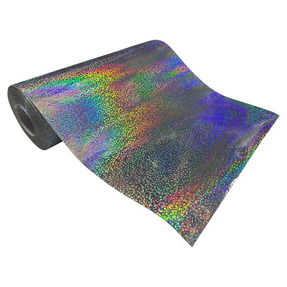 Circle Diamonds Printable Hologram Sticker