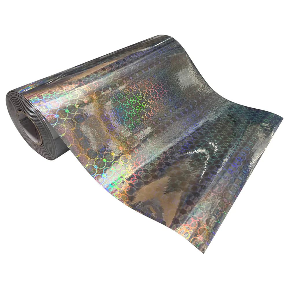 Holographic Printable Squares Sticker