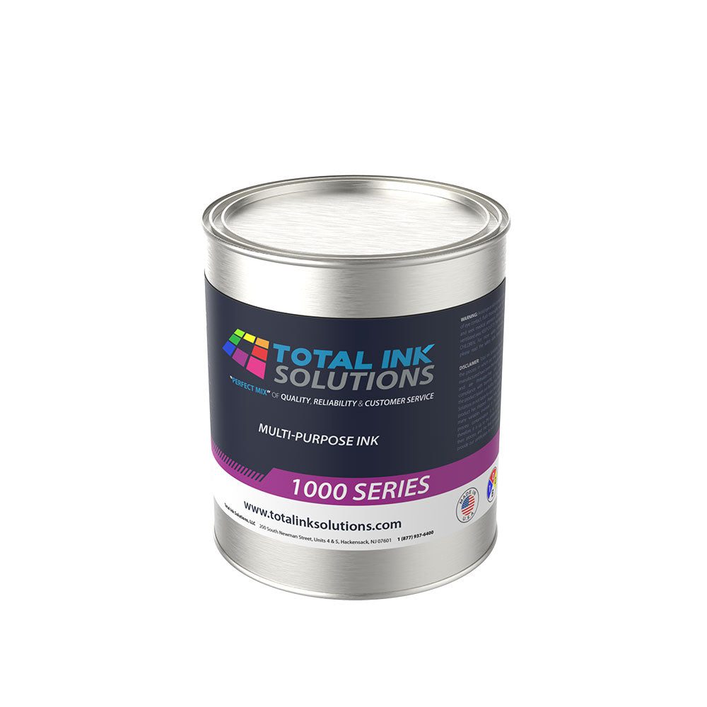 UV-1000 Multi-Purpose UV Curable Screen Ink – Super White – Quart – For Plastics, Metals & Coated Substrates