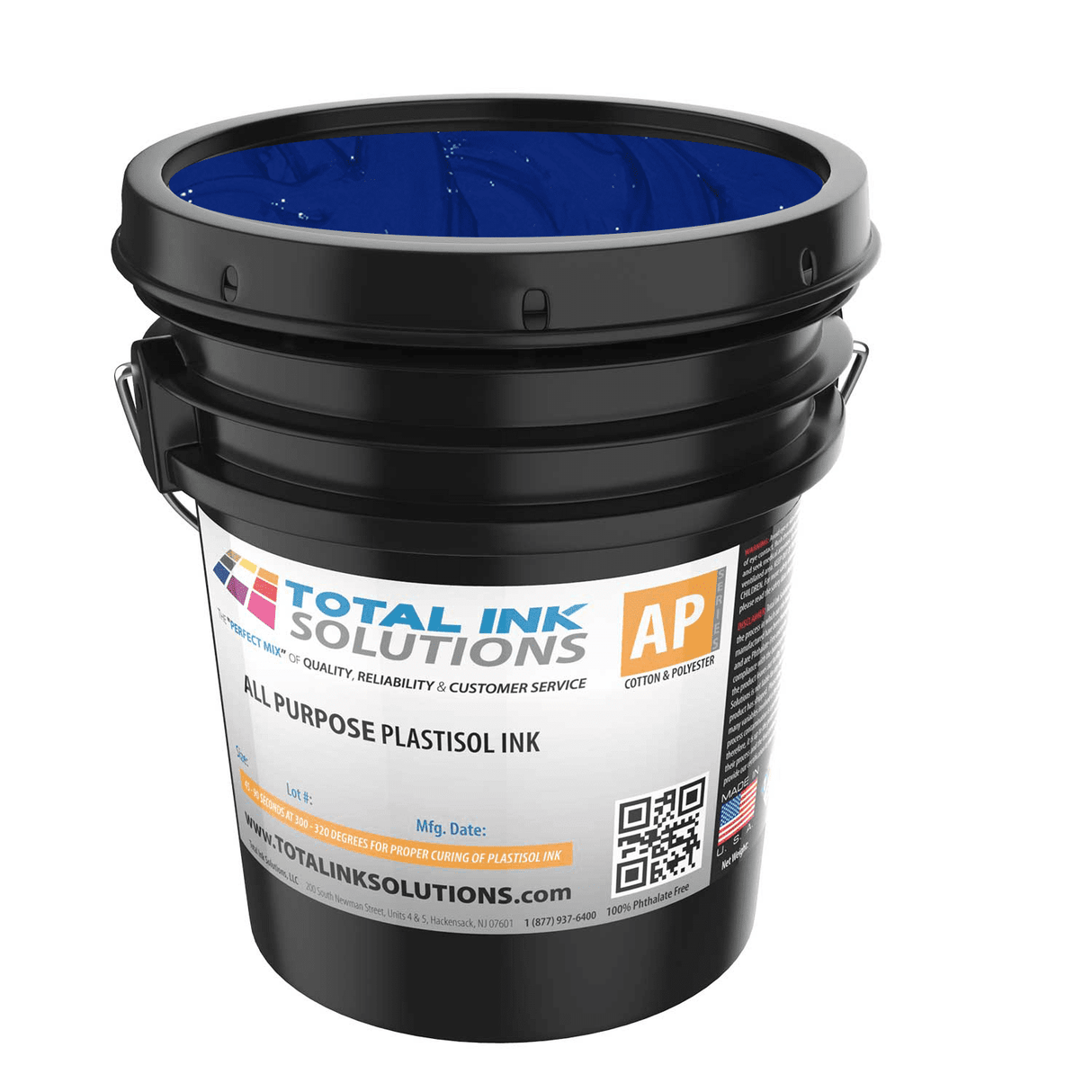 All Purpose Bleed Resistant Plastisol Ink – Pint – For Cotton & Poly Blends
