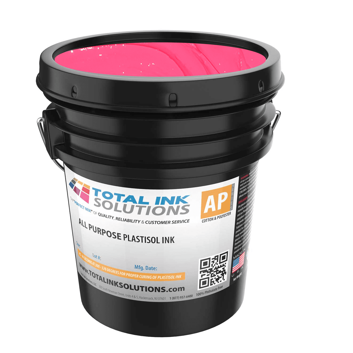 All Purpose Bleed Resistant Plastisol Ink – Pint – For Cotton & Poly Blends