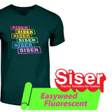 Siser® Easyweed Fluorescent Heat Transfer Vinyl - 15" X 1 YD