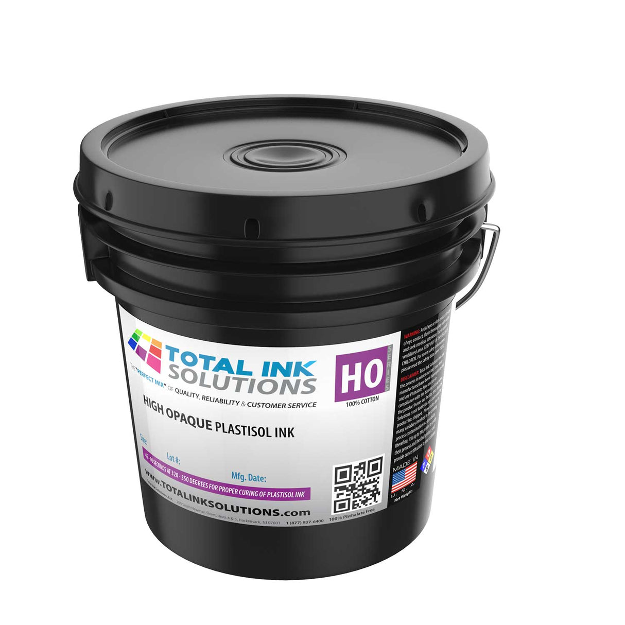 Extreme 270° Low Cure Plastisol Ink Colors – Quarts - 100% Polyester