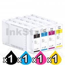 EPSON T-SERIES DYE BLACK CARTRIDGE  (SET) – Empty Cartridge for All-Black System Bypass