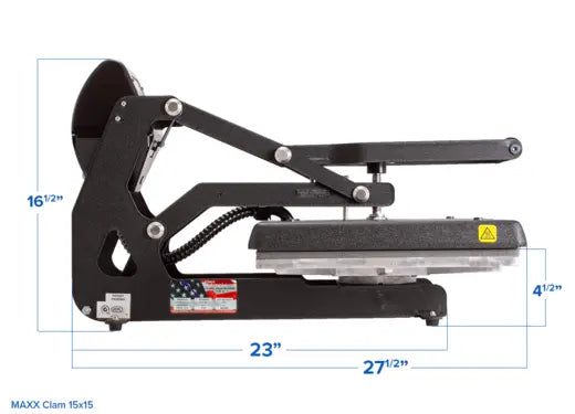 Hotronix® MAXX® Clam Heat Press – 15" x 15"