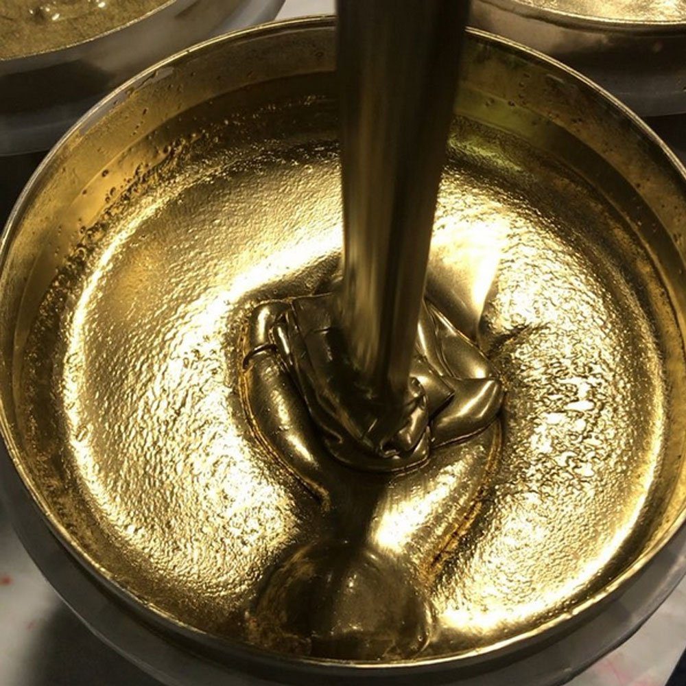 Metallic 24K Gold Plastisol Ink