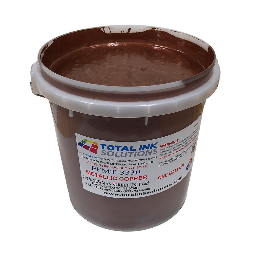 Metallic Dark Copper Plastisol Ink