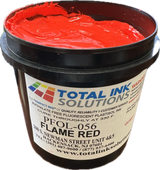 Fluorescent Day Glow – Flame Red Plastisol Ink