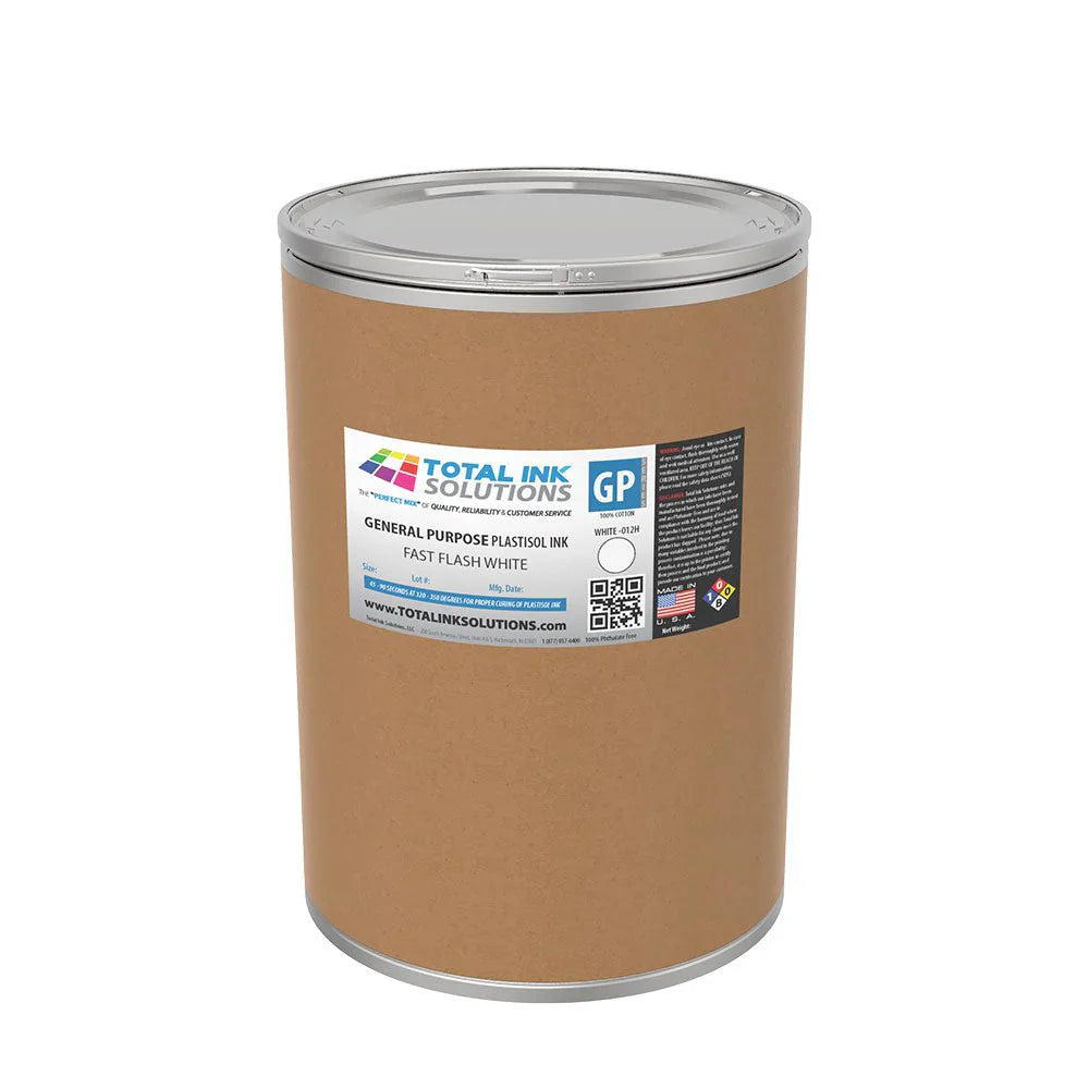 General Purpose White Plastisol Ink – 100% Cotton