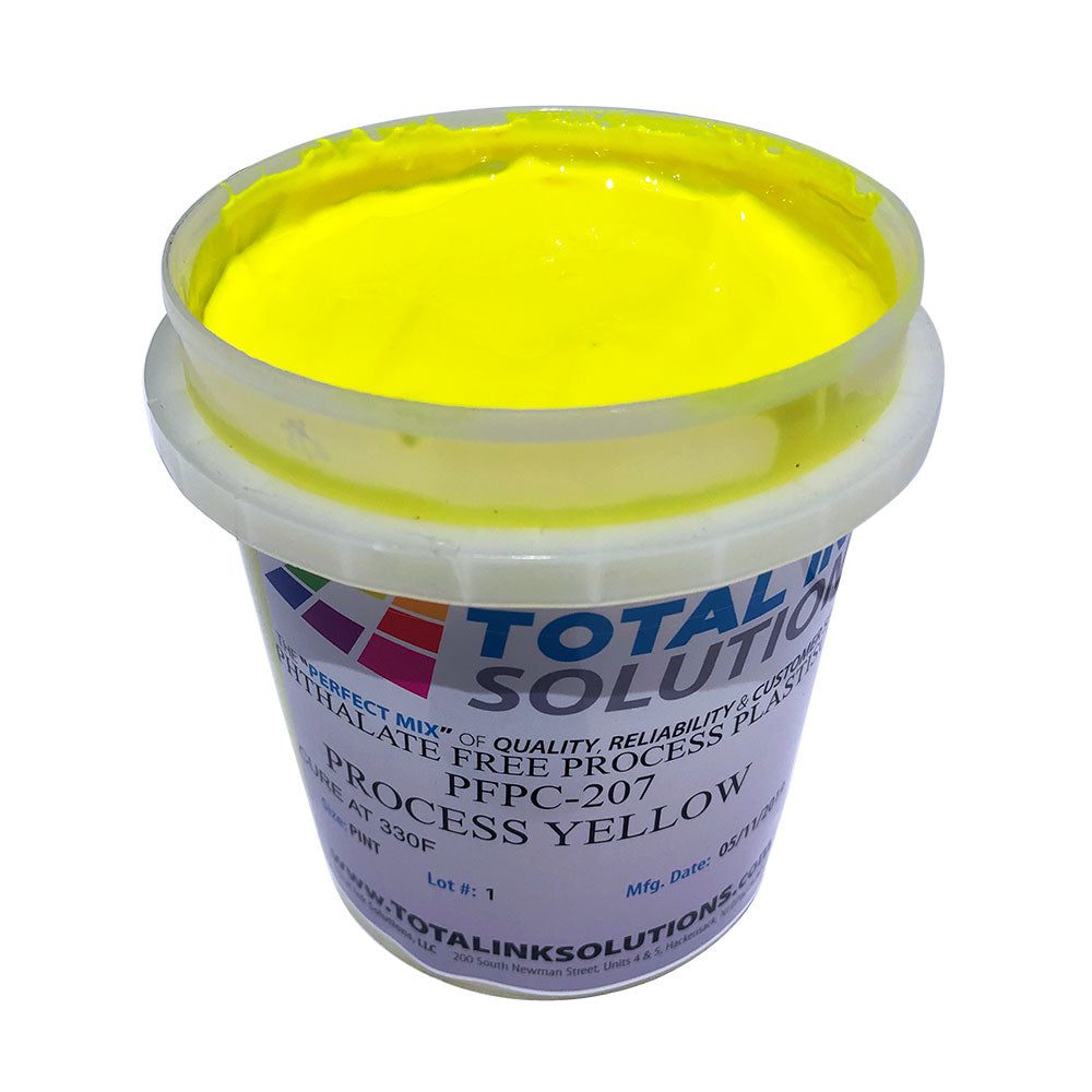 Four Color Process Yellow Plastisol Ink – CMYK Series for High-Detail