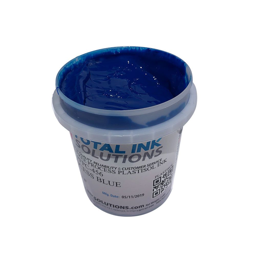 Four Color Process Cyan Plastisol Ink – CMYK Series for High-Detail