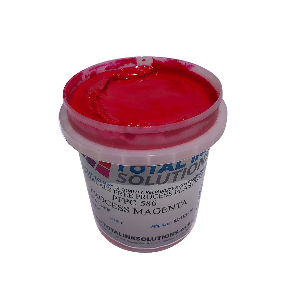 Four Color Process Magenta Plastisol Ink – CMYK Series for High-Detail