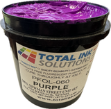 Fluorescent Puff Day Glow Plastisol Ink – Purple – 3D Ink for Cotton & Polyester