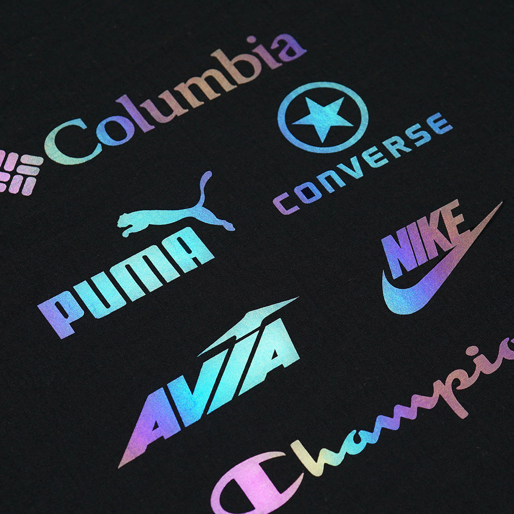 Quickweed™ Rainbow Retro Reflective Heat Transfer Vinyl – 12" X 1 YD