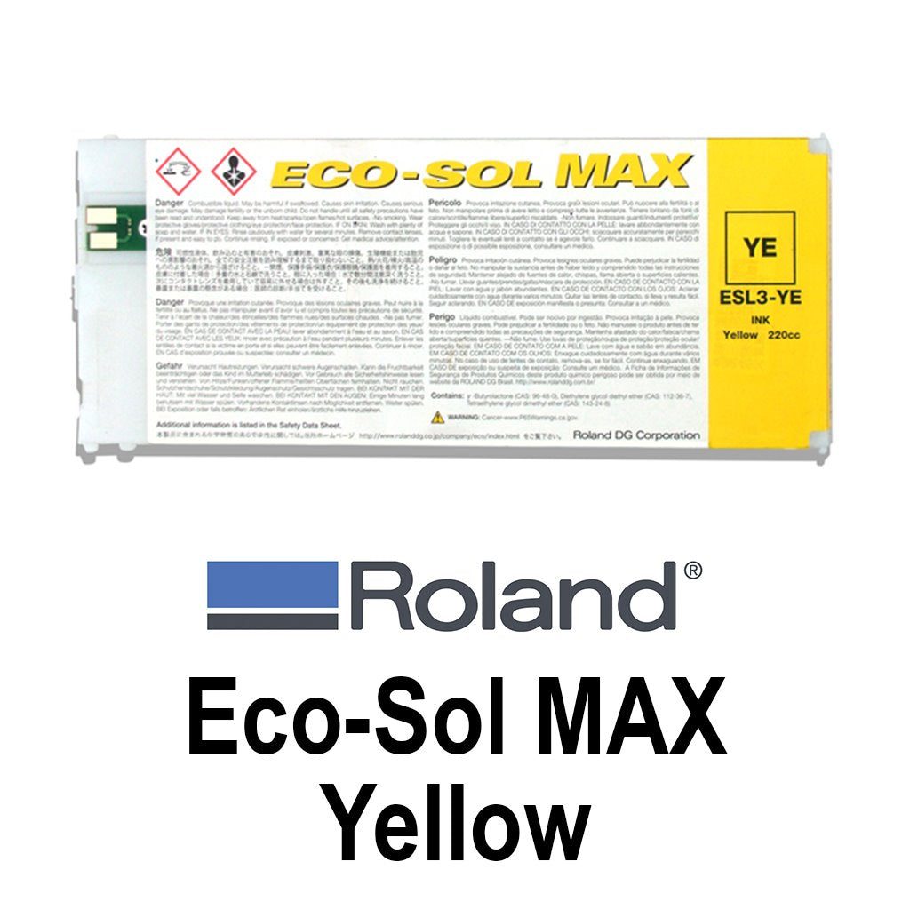 Roland Eco-Sol Max ESL3-4 4- 400cc -Ink Cartridge